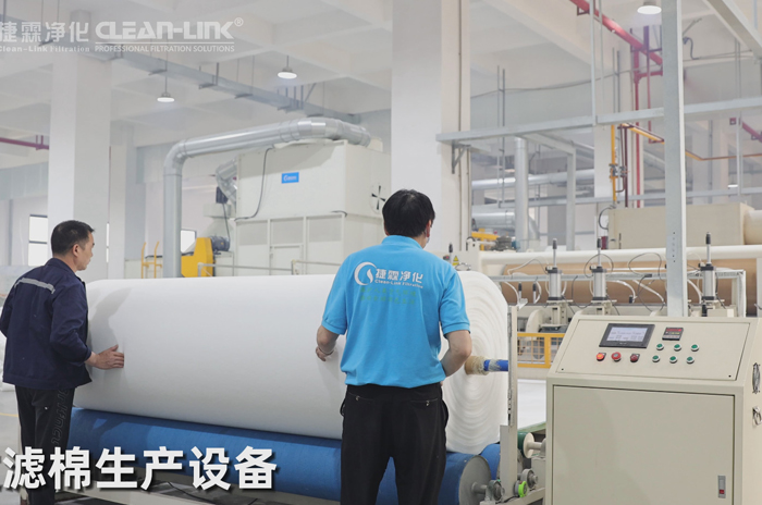 捷霖凈化初效棉生產